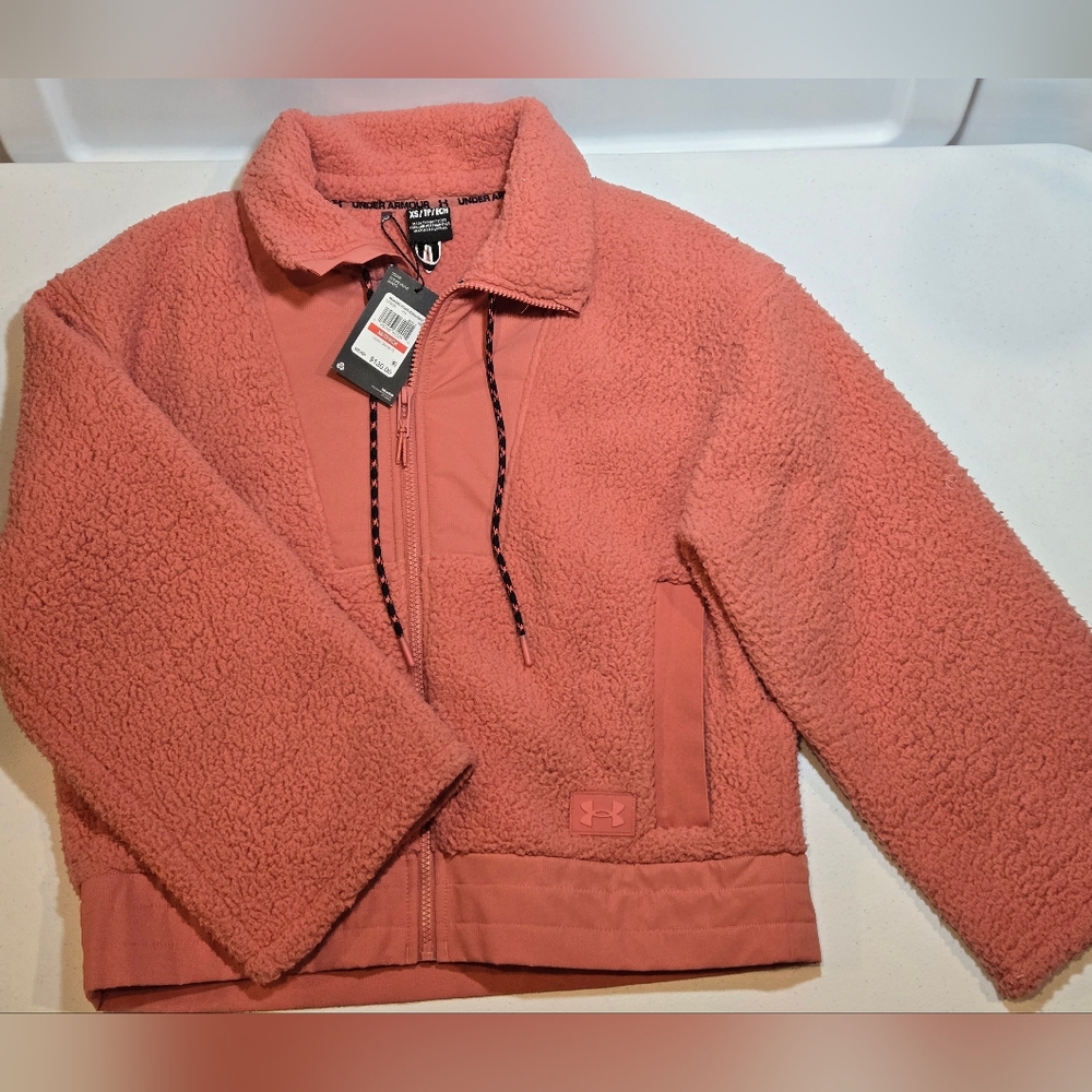 Under Armour Womens XS Coral Sherpa Jacket